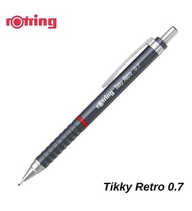 Rotring Versatil Kalem Tikky Retro Metalik Gri 0.7 MM 2202570