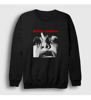 Presmono Unisex Siyah Before Loveless My Bloody Valentine Sweatshirt 463523tt