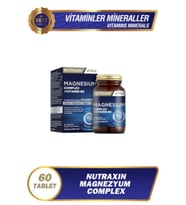 Magnezyum Complex 60 Tablet 125 Mg - Bisiglinat - Taurat - Malat - Sitrat - B6