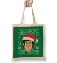 All I Want For Christmas Is Louis Theroux Bez Çanta Uzun Saplı