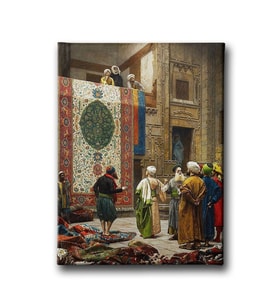Halı Satıcısı Canvas Tablo MSD103
