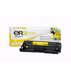 T12Y / Canon i-SENSYS XC1333P Çipli Sarı Muadil Toner