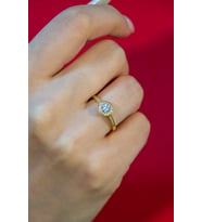 BAGET YÜZÜK 22 AYAR A049309
