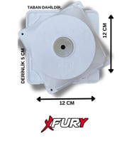 FURY 100 lü Güvenlik kamerası montaj Buatı ve Alt Kapağı A Kalite Güvenlik Kamera Sistemleri