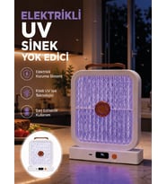 Elektrikli Sinek Öldürücü UV LED'li Masaüstü Cihaz Beyaz Renk