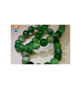 Bileklik Boy Akik Taşı Yarım Dizi 8mm (27902) (18CM UZUNLUĞUNDADIR)
