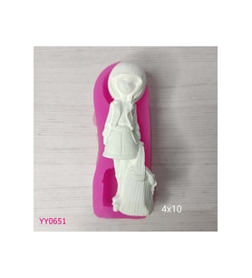 YY0651 Çantalı Kız Silikon Kalıp