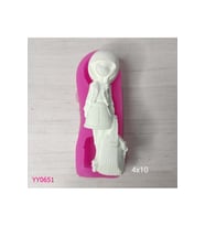 YY0651 Çantalı Kız Silikon Kalıp