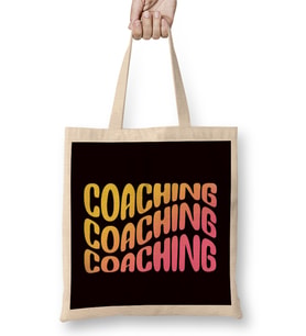 Coaching Trainer Mentor Mindset Influencer Content Creator Bez Çanta Uzun Saplı