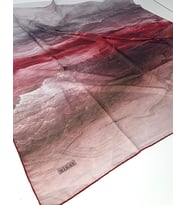 Miray Nevada Büyük Boy Organik Pamuk Eşarp - 120 x 120 - 06252 (Kırmızı)