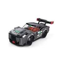 Wange Süper Car GTR Siyah Spor Yarış Arabası 190 Parça Lego