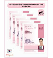 Dermal Sıkılaştırıcı,nemlendirici, Yenileyici Kolajen Maske 23 gr 5 Adet