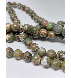 Riyolit (Rhyolite) Taşı YARIM Dizi 10mm (18cm uzunluğundadır)