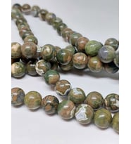Riyolit (Rhyolite) Taşı YARIM Dizi 10mm (18cm uzunluğundadır)