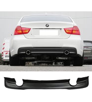 Bmw E90 3 Serisi M Technic Difüzör  P Black 2004 - 2011 Plastik Sağ Sol Tekli Çıkış