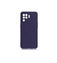 Oppo Reno 5 Lite Uyumlu Kılıf Zore Premier Silikon Kapak (Lacivert)