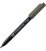 Zig Fudebiyori Brush Pen Fırça Uçlu Kalem 94 GRAY BROWN 