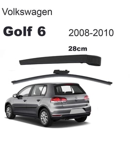 VW Golf 6 Arka Silecek Kolu ve Süpürgesi Set 2008 - 2010 5F3955707
