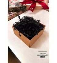 Kırpık Kırpıntı Kağıt Z Zigzag Pelur Kırpıntı Kağıt 100 gr  Siyah Renk Süs Dolgu Malzemesi Paper -T509 (Renksiz)