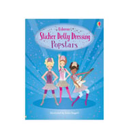 Sticker Dolly Dressing Popstars Usborne Publishing