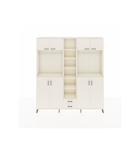 Arges Gardrop 14 Raflı 2 Çekmeceli 2 Askılı 220x30x243 Aytaşı-Aytaşı