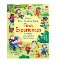 First Sticker Book First Experiences Usborne Publishing