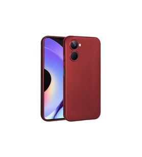 Realme 10 Uyumlu 4G Kılıf Zore Premier Silikon Kapak (Kırmızı)