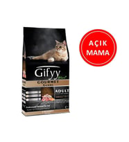 Gifyy Somon ve Tavuk Etli Gurme Kedi Maması 1 Kg AÇIK