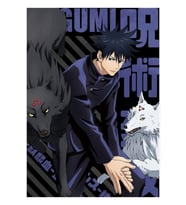 Jujutsu Kaisen - Megumi Fushiguro Tablo Ahşap Poster Dekoratif