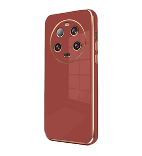 Xiaomi Mi 14 Ultra Kılıf Volet Silikon - Kırmızı