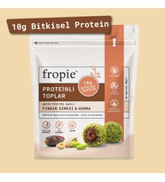 Proteinli Meyve Topları - Antep Fıstığı Kaplı & Fındık Ezmeli 80 gr
