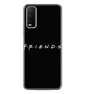 Vivo Y11s Kılıf Desenli Silikon Kılıf Friends 1410