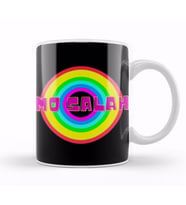 Mo salah  BAllon d'or  The Best Player İn The World 2021   Vintage Retro Rainbow Style Kupa Bardak Porselen