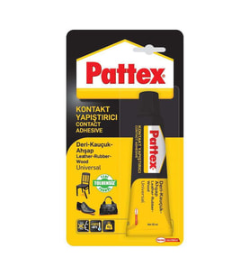 Pattex Kontakt Deri Kauçuk Ahşap Yapıştırıcı 50 gr Tüp 