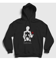 Presmono Unisex Siyah Kr Anime Death Note Kapüşonlu Sweatshirt 129500tt