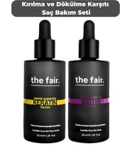 the fair. Dökülme ve Kırılma Karşıtı Vegan Saç Bakım Seti 100 ML
