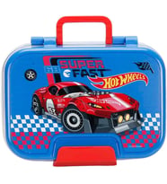 Bento 1030ml Lunchbox HotWheels Lisanslı Tek Katlı 2 Bölmeli Paslanmaz Çelik Sefer Tası Yemek Kutu