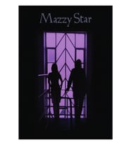 Mazzy Star // Bu Gece Tablo Ahşap Poster Dekoratifnı Görebileyim Diye