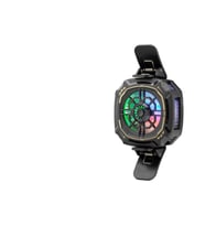 Telefon Buz Soğutucu Fan Mıknatıs Ve Klips Rgb Siyah HDX4381