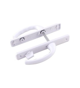 POŞETLİ BANYO-WC - KİLİTLİ BEYAZ PVC KAPI KOLU (5343)
