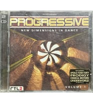 (Plak Değildir CD dir) CD Progressive New Dimension In Dance Double CD (Karışık)