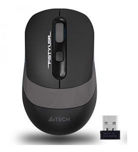 A4 TECH A4 TECH FG10 Kablosuz 2000dpi Optic Siyah/Gri Mouse