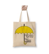 How I Met Your Mother Beyaz Bez Çanta Uzun Saplı Alışveriş Çantası Plaj Çantası