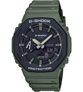 Casio G-Shock GA-2110SU-3ADR Erkek Kol Saati (Yeşil)
