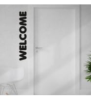 Welcome Ahşap Duvar Yazısı