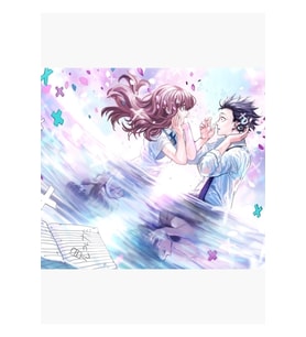 Sessiz Ses - Koe No Katachi Tablo Ahşap Poster Dekoratif