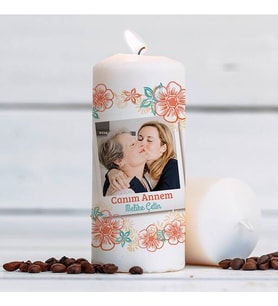 Annelerin En Güzeli Canım Annem Mum Hediyesi