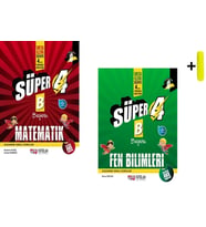 Nitelik 4.Sınıf Yeni Nesil Süper Matematik Ve Fen Bilimleri (B) Soru Kitabı Yeni