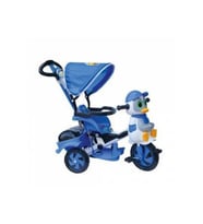 Unisex Çocuk Mavi Baby Poufi Ebeveyn Kontrollü Çocuk Bisikleti