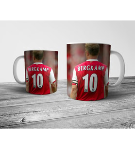 Pixxa Dennis Bergkamp Arsenal Henry Kupa Bardak Model 4